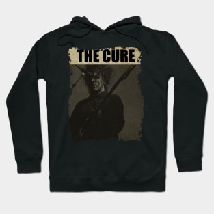 The Cure - RETRO BLACKWHITE Hoodie